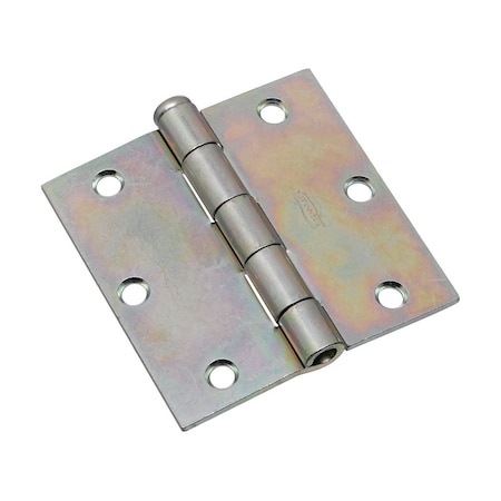 National Hardware National Hardware 3-1/2 in. L Zinc-Plated Broad Hinge 2 pk N195-669